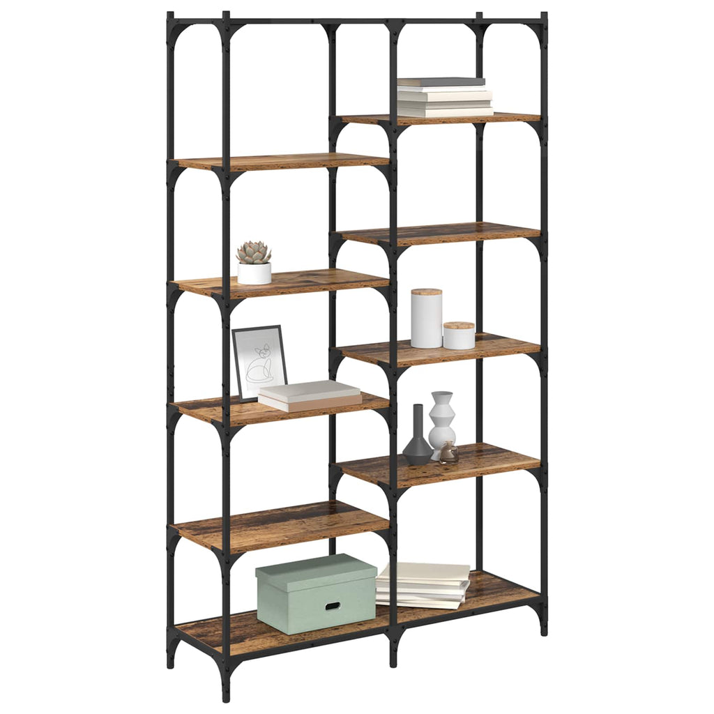 Estante de libros Madera vieja 100 x 32 x 170 cm