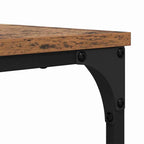 Mesa de Café 2 pcs Madera envejecida Madera de ingeniería