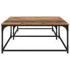 Mesa de Café 2 pcs Madera envejecida Madera de ingeniería