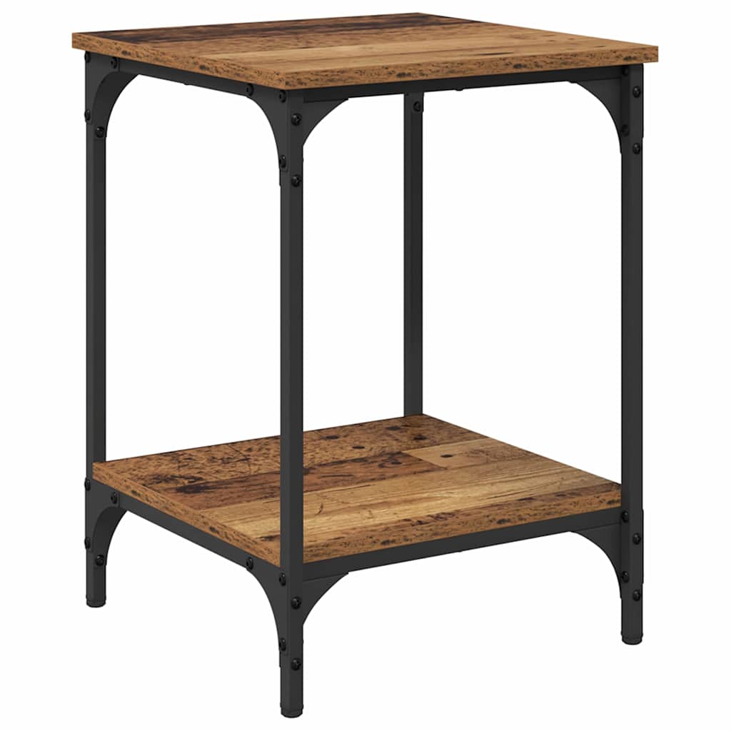 Mesa de Café Madera Vieja 40 x 40 x 55 cm Madera contrachapada