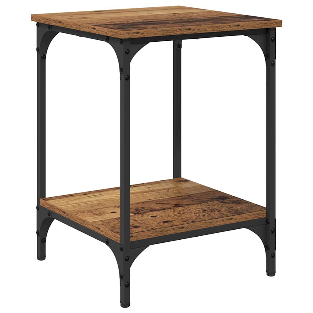 Mesa de Café Madera Vieja 40 x 40 x 55 cm Madera contrachapada