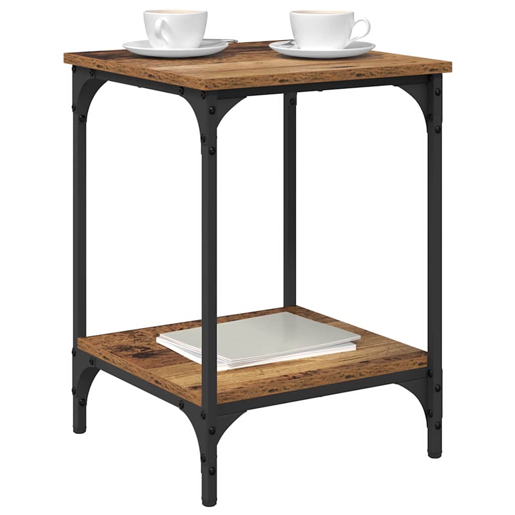 Mesa de Café Madera Vieja 40 x 40 x 55 cm Madera contrachapada