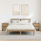 Armario de Noche 2 pcs Roble artesanal 40 x 35 x 50 cm