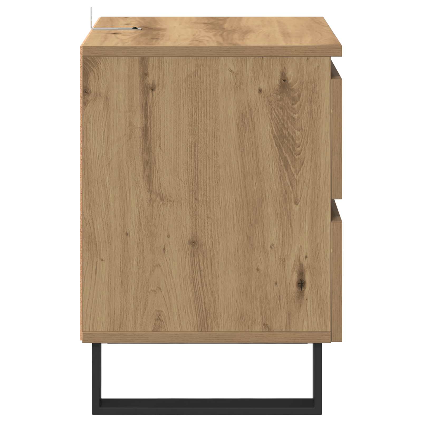 Armario de Noche 2 pcs Roble artesanal 40 x 35 x 50 cm