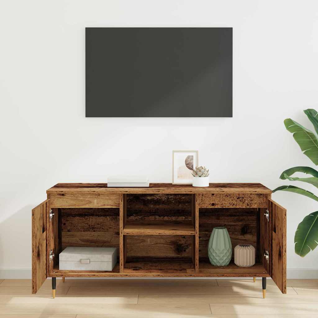 Gabinete de TV Madera Vieja 104 x 35 x 50 cm