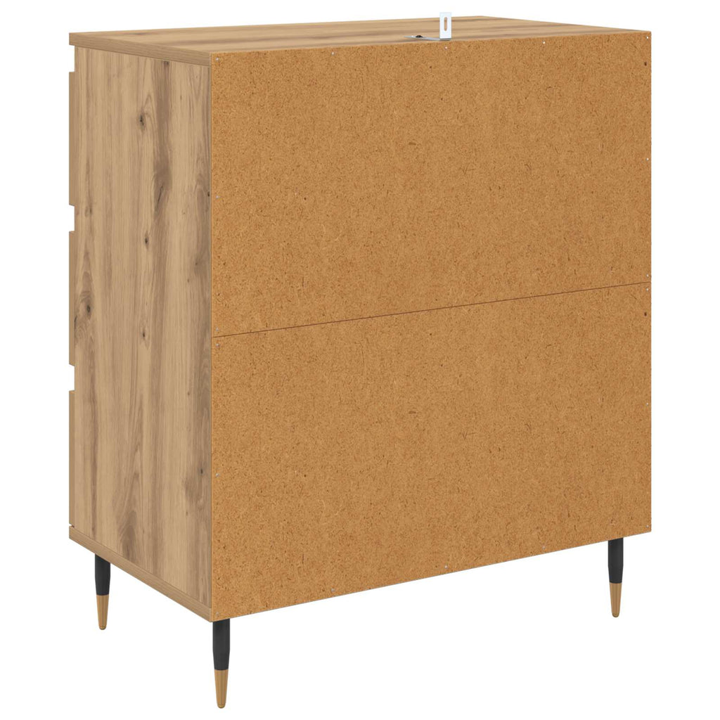 Vitrina Roble artesanal 60 x 35 x 70 cm Madera contrachapada