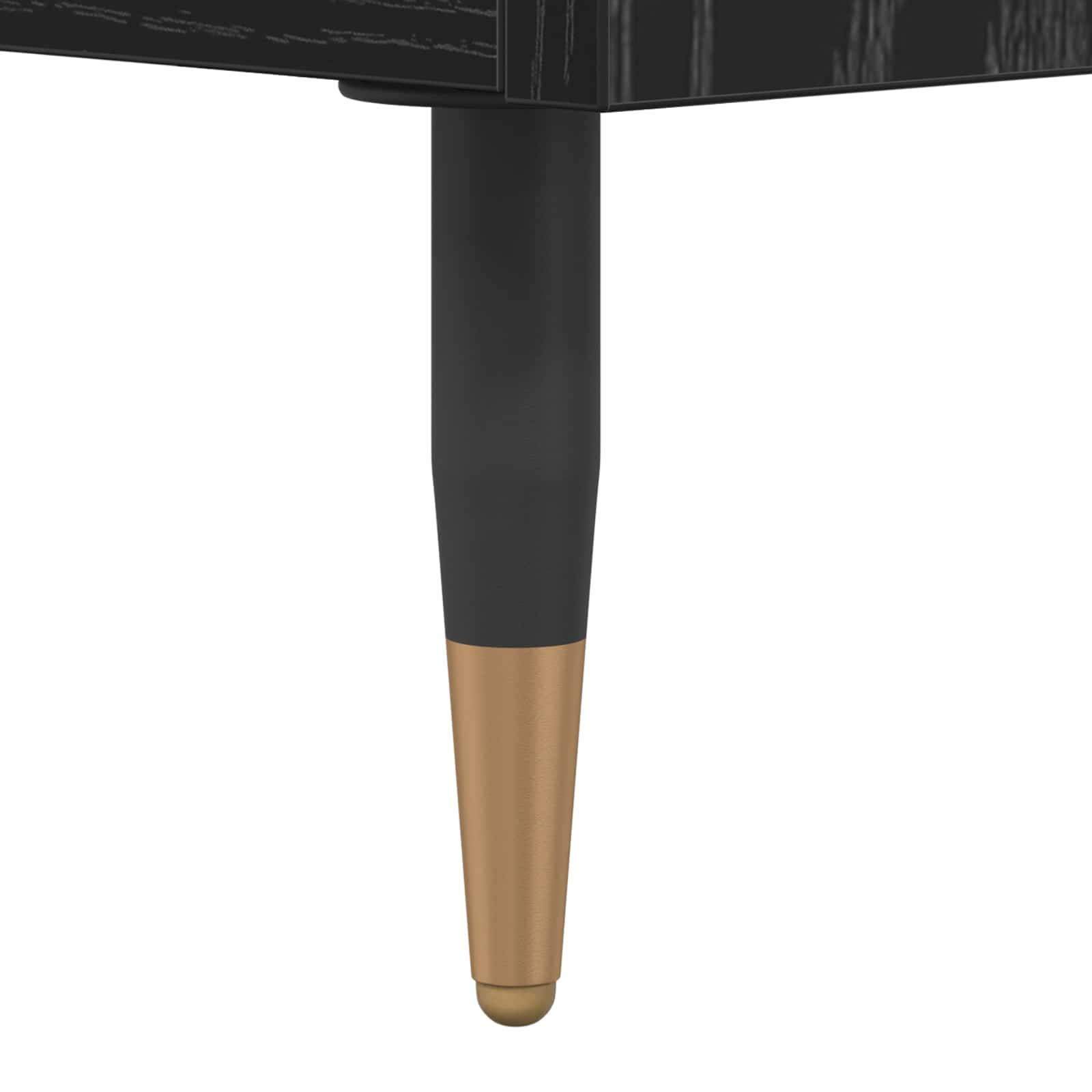 Vitrina Roble Negro 60 x 35 x 70 cm Madera contrachapada