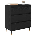 Vitrina Roble Negro 60 x 35 x 70 cm Madera contrachapada