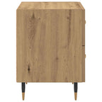 Armario de Noche 2 pcs Roble artesanal 40 x 35 x 47,5 cm