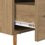 Armario de Noche 2 pcs Roble artesanal 40 x 35 x 47,5 cm