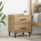 Armario de Noche 2 pcs Roble artesanal 40 x 35 x 47,5 cm