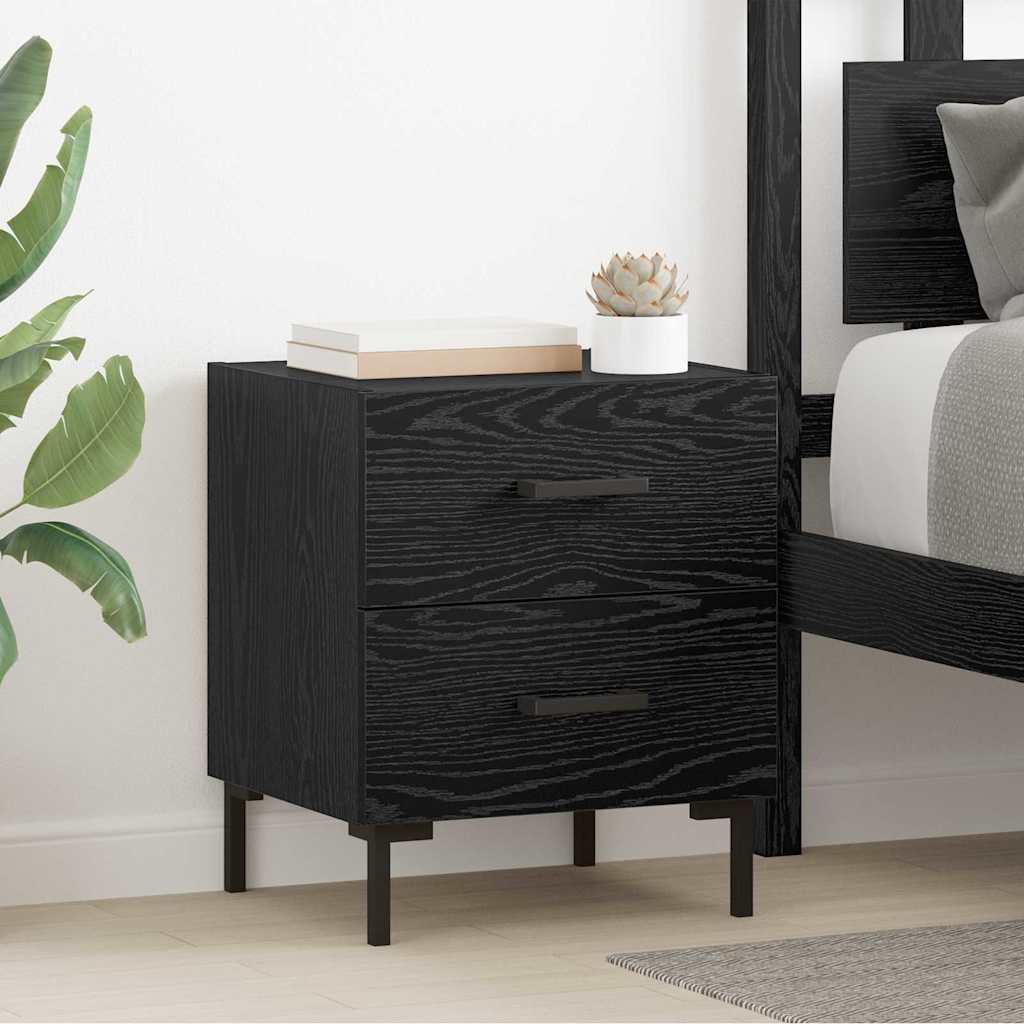 Armario de Noche 2 pcs Roble artesanal 40 x 35 x 47,5 cm