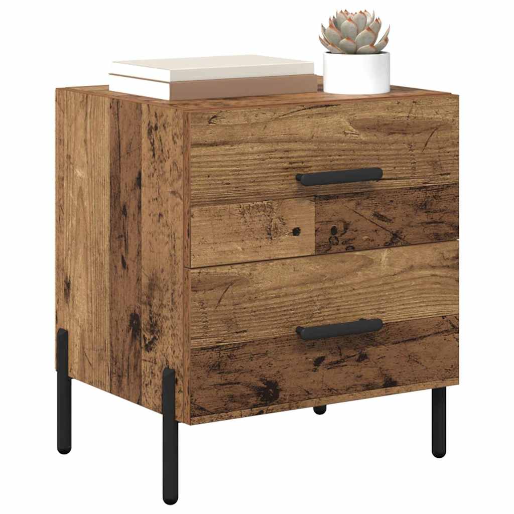 Armario de Noche con cajón Madera vieja 40 x 35 x 47,5 cm