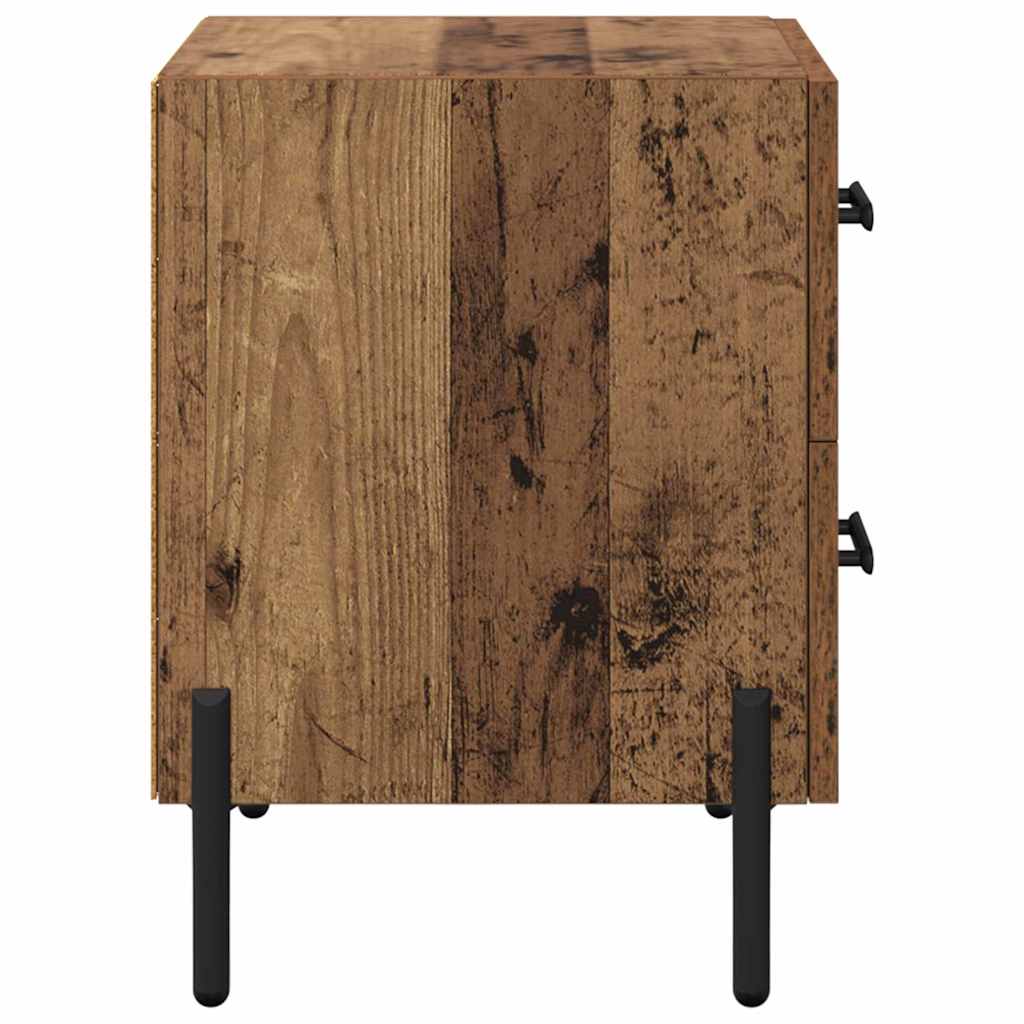 Armario de Noche con cajón Madera vieja 40 x 35 x 47,5 cm