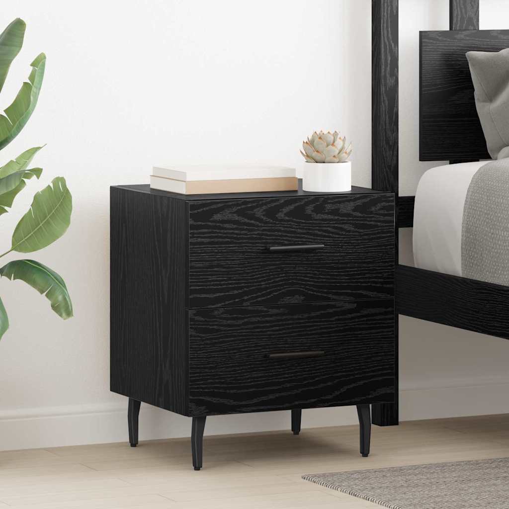 Armario de Noche 2 pcs Roble artesanal 40 x 35 x 47,5 cm
