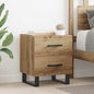 Armario de Noche 2 pcs Roble artesanal 40 x 35 x 47,5 cm