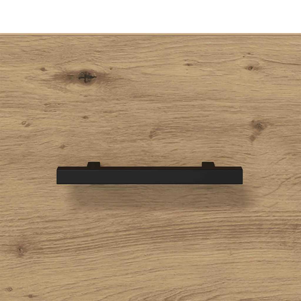Armario de Noche 2 pcs Roble artesanal 40 x 35 x 47,5 cm