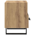 Armario de Noche 2 pcs Roble artesanal 40 x 35 x 47,5 cm