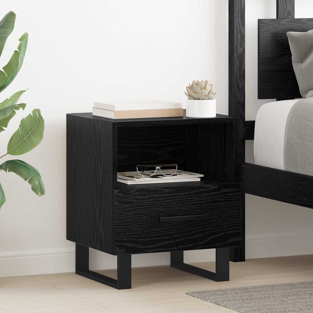 Armario de Noche 2 pcs Roble artesanal 40 x 35 x 47,5 cm