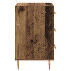 Armario de Noche con cajón Madera vieja 40 x 40 x 66 cm
