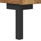 Armario de Noche con cajón Madera vieja 40 x 40 x 66 cm