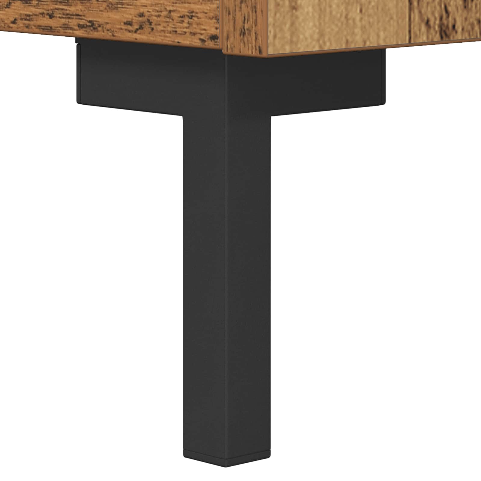 Armario de Noche con cajón Madera vieja 40 x 40 x 66 cm