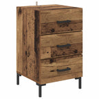 Armario de Noche con cajón Madera vieja 40 x 40 x 66 cm