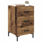 Armario de Noche con cajón Madera vieja 40 x 40 x 66 cm
