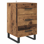 Armario de Noche con cajón Madera Vieja 40 x 40 x 66 cm