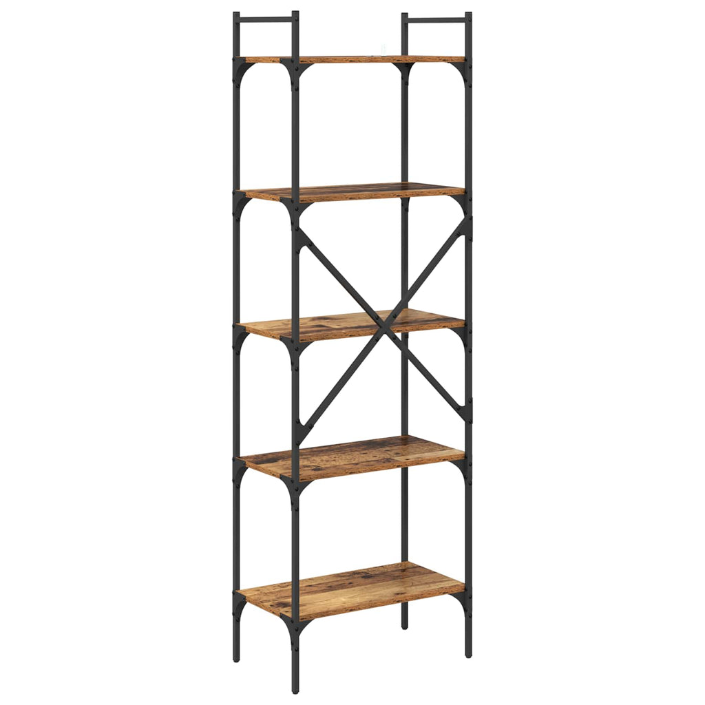 Estantería Madera Vieja 56 x 32 x 174 cm Madera contrachapada