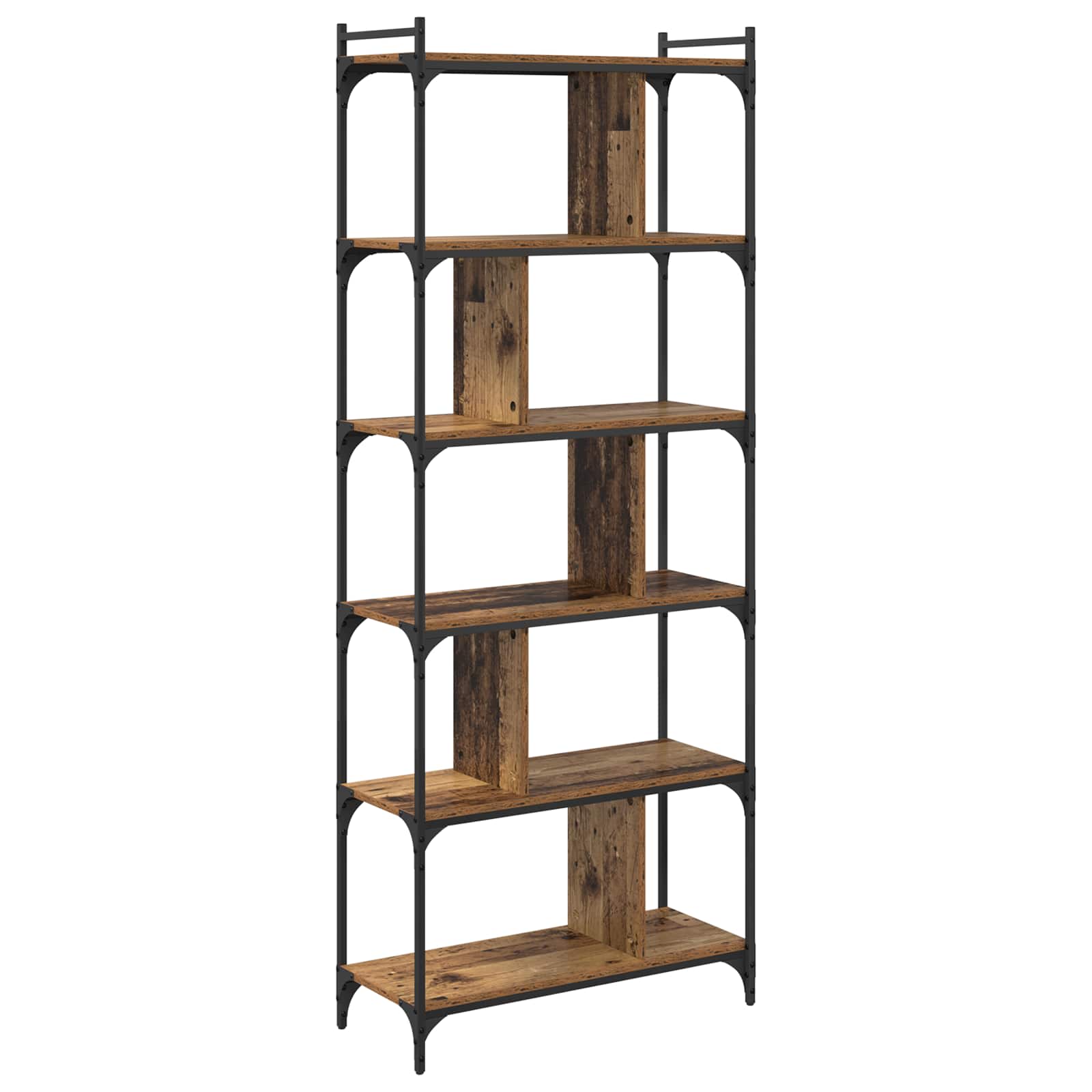 Estantería Madera vieja 76 x 32 x 192 cm Madera contrachapada