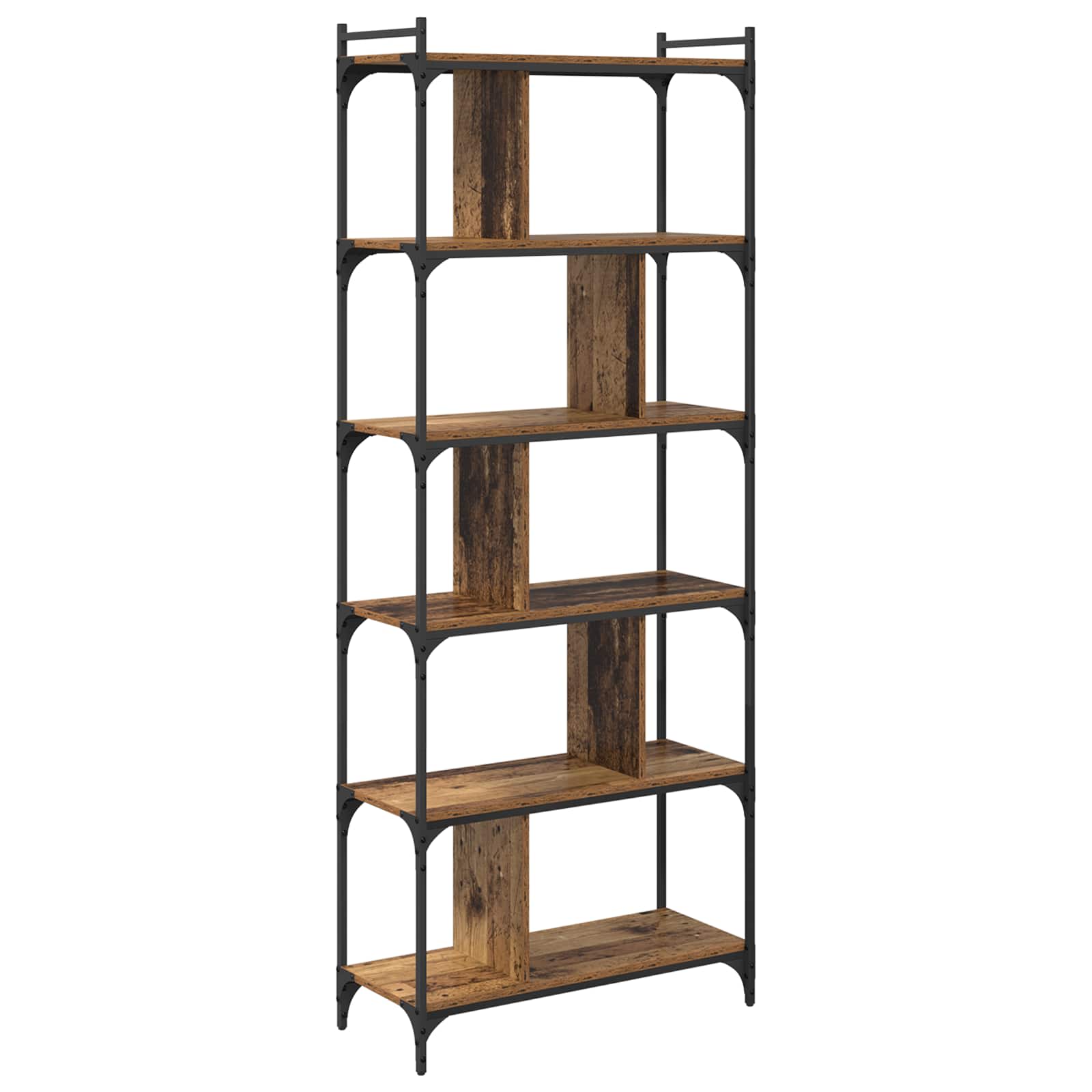 Estantería Madera vieja 76 x 32 x 192 cm Madera contrachapada