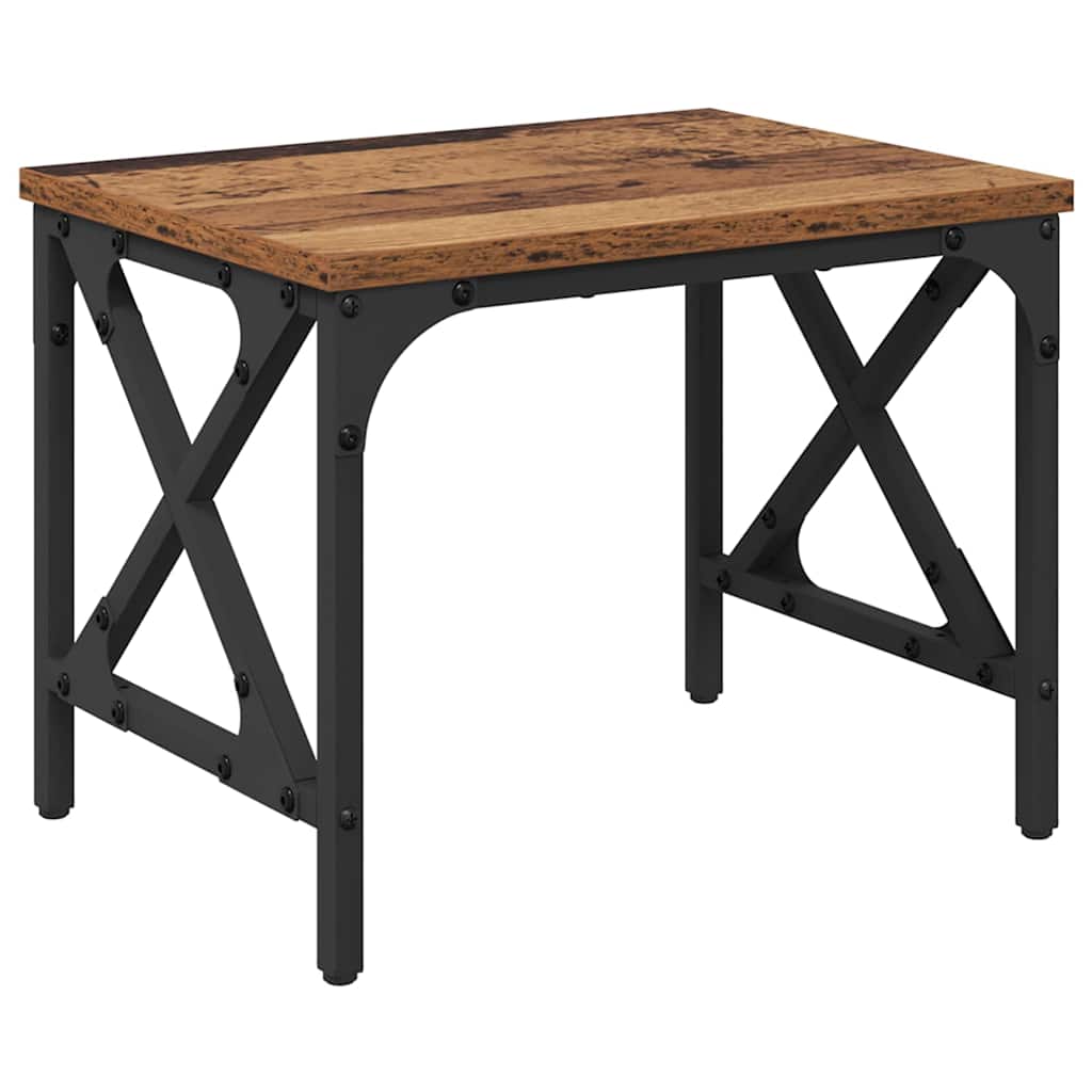 Soporte para Impresora Ajustable Madera Vieja 40 x 30 x 31 cm