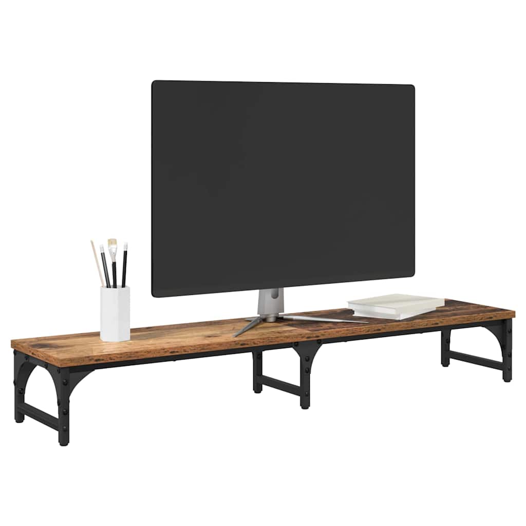 Soporte para Monitor Madera Vieja 105 x 23 x 15,5 cm