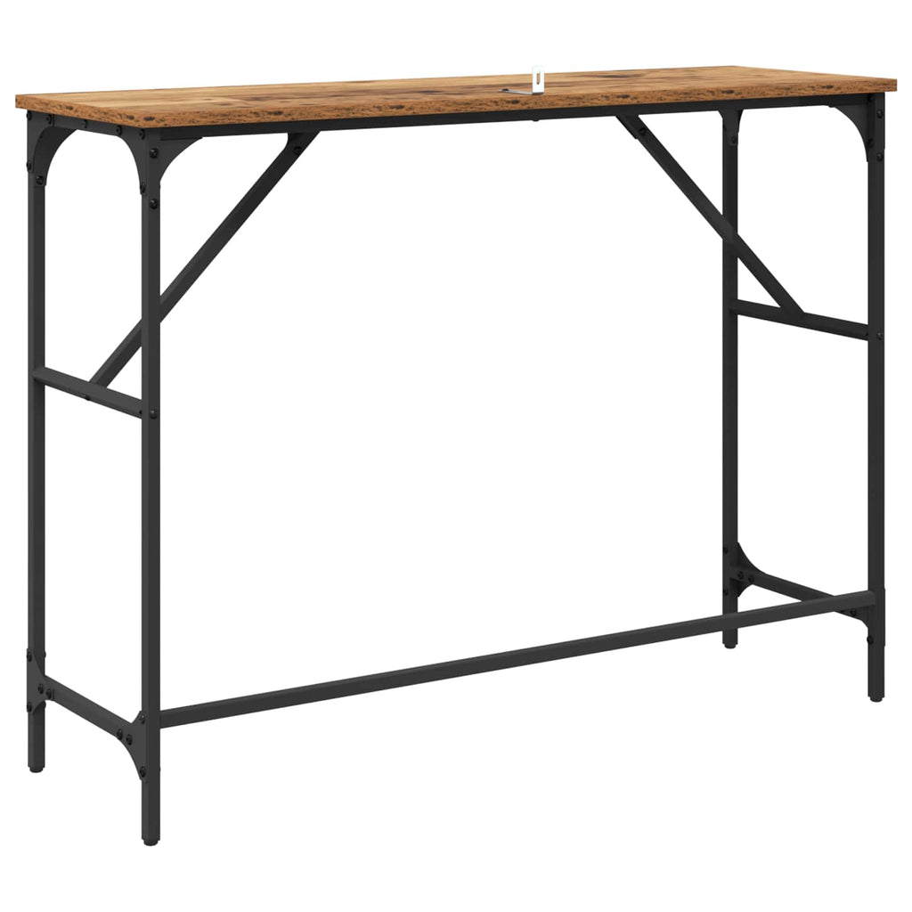 Mesa Consola Madera vieja 100 x 32 x 75 cm Madera de ingeniería
