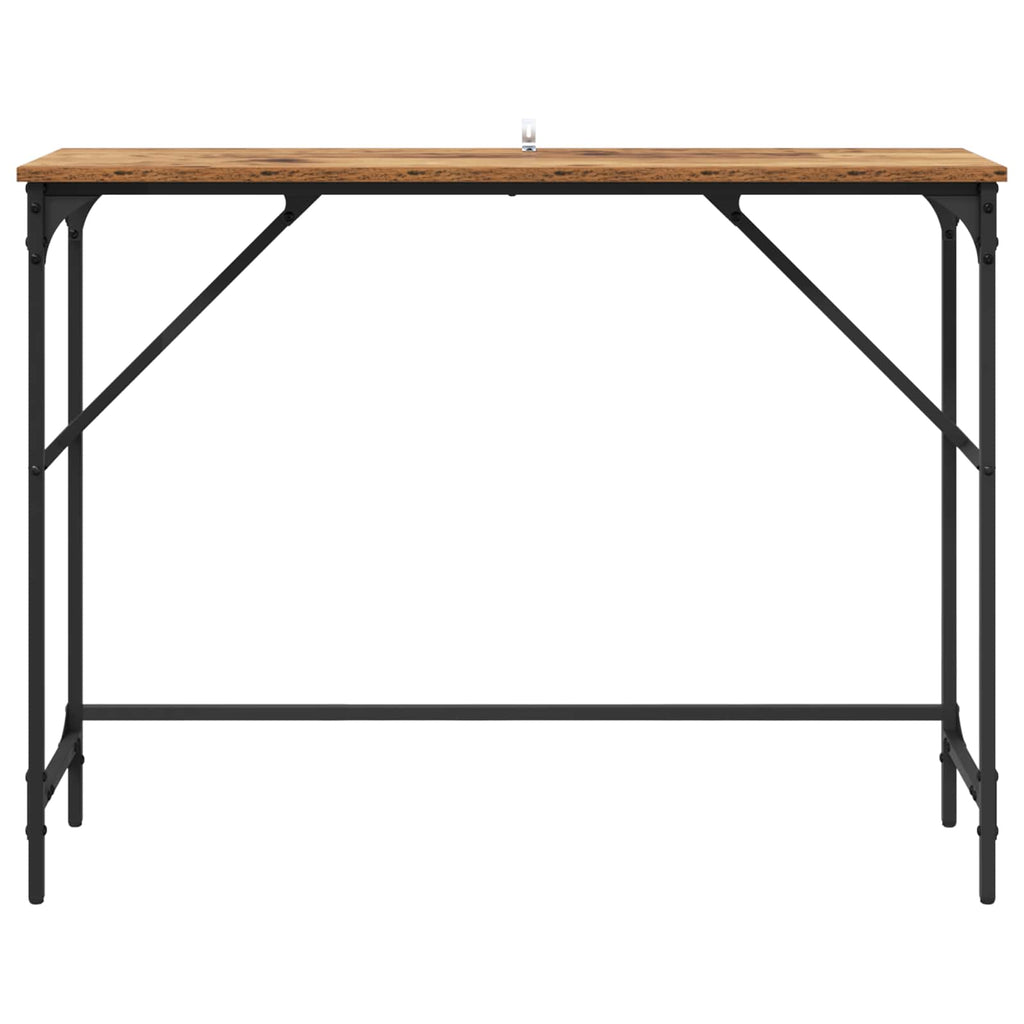 Mesa Consola Madera vieja 100 x 32 x 75 cm Madera de ingeniería