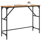 Mesa Consola Madera vieja 100 x 32 x 75 cm Madera de ingeniería