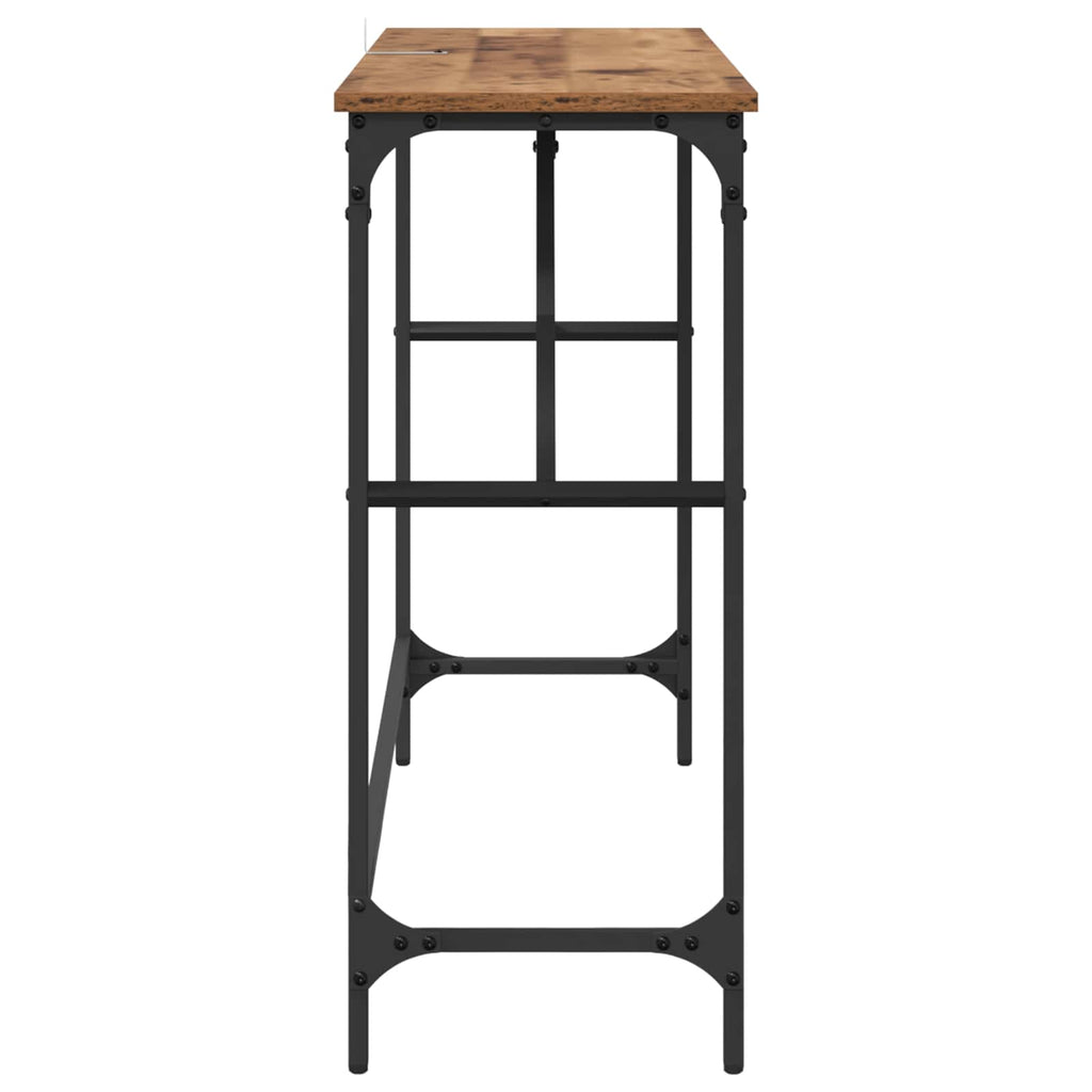 Mesa Consola Madera vieja 100 x 32 x 75 cm Madera de ingeniería