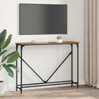 Mesa Consola Manual Madera envejecida 102 x 23 x 75 cm