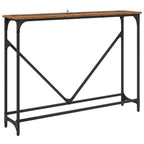 Mesa Consola Manual Madera envejecida 102 x 23 x 75 cm