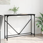 Mesa Consola Roble Negro 102 x 23 x 75 cm Madera de ingeniería