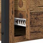 Mesa Consola con cajón Madera envejecida 100 x 40 x 75 cm