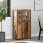 Old Wooden Pantry 62 x 32 x 106.5 cm Plywood