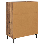 Aparador Madera vieja 69,5 x 34 x 90 cm Madera de ingeniería