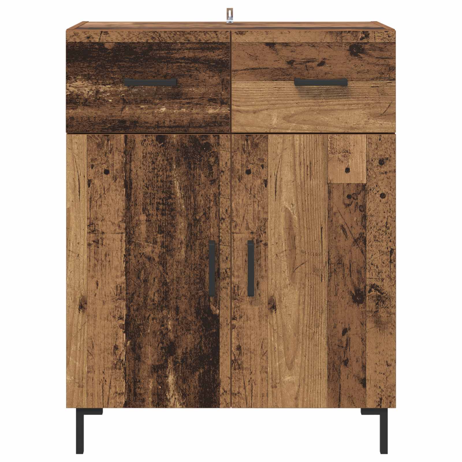 Aparador Madera vieja 69,5 x 34 x 90 cm Madera de ingeniería