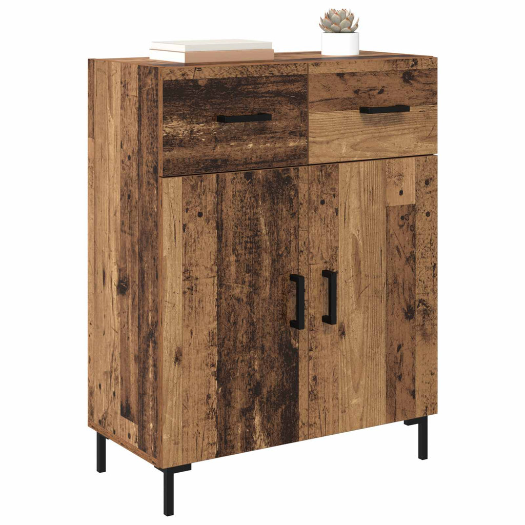 Aparador Madera vieja 69,5 x 34 x 90 cm Madera de ingeniería