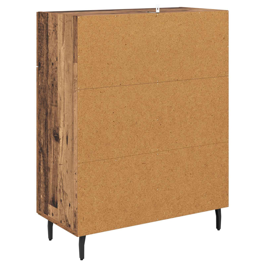 Vitrina Madera Vieja 69,5 x 34 x 90 cm Madera contrachapada