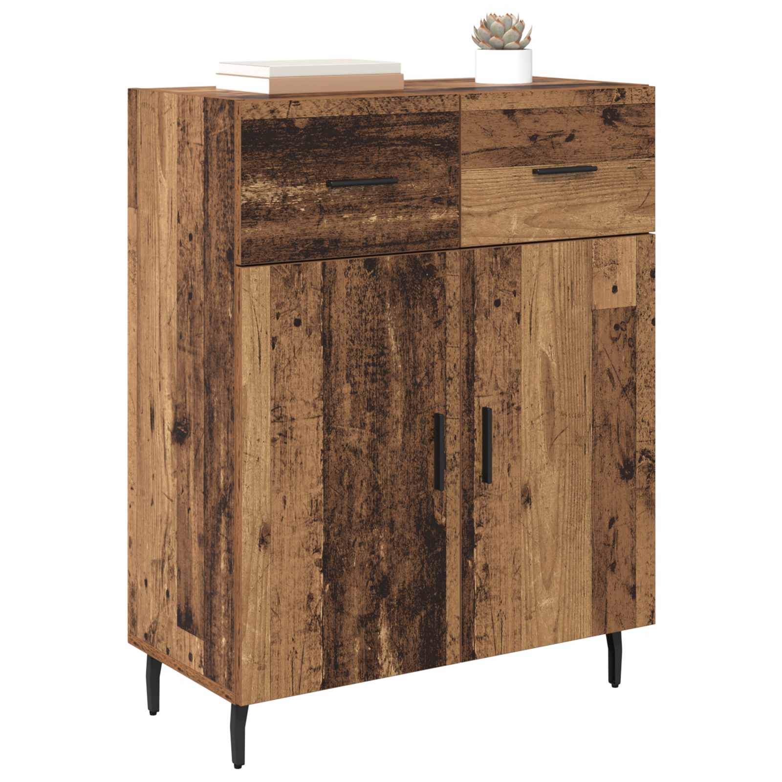 Vitrina Madera Vieja 69,5 x 34 x 90 cm Madera contrachapada