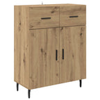 Vitrina Roble artesanal 69,5 x 34 x 90 cm Madera contrachapada