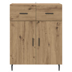 Vitrina Roble artesanal 69,5 x 34 x 90 cm Madera contrachapada